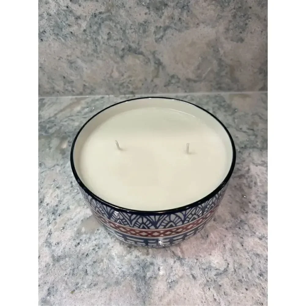 Stoneware Bowl Coconut Candle